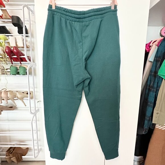 Zenana Joggers Womens 1X Hunter Green Solid Sweat Pants Athleisure - Picture 4 of 13
